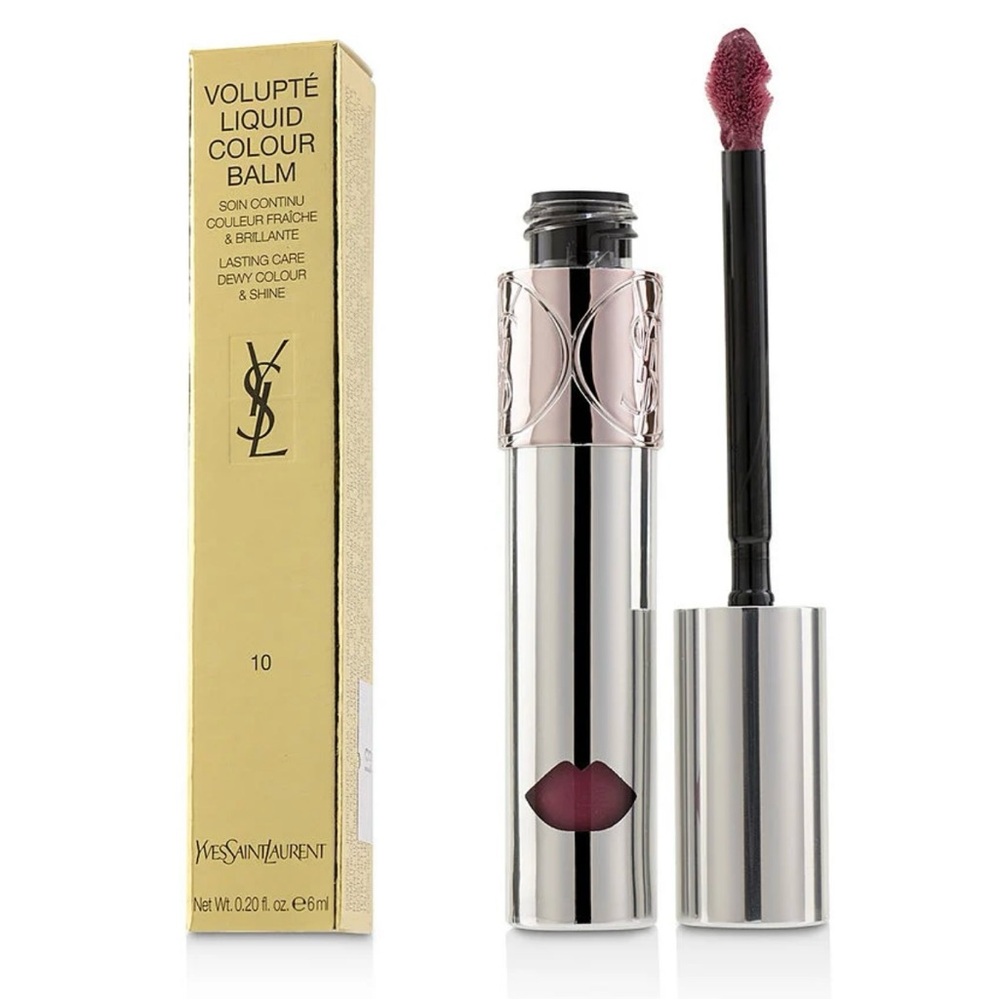Yves Saint Laurent Volupté Liquid Color Balm - 10 Devour Me Plum